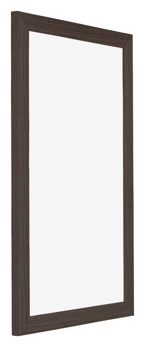 Mura MDF Photo Frame 30x50cm Oak Dark Front Oblique | Yourdecoration.co.uk