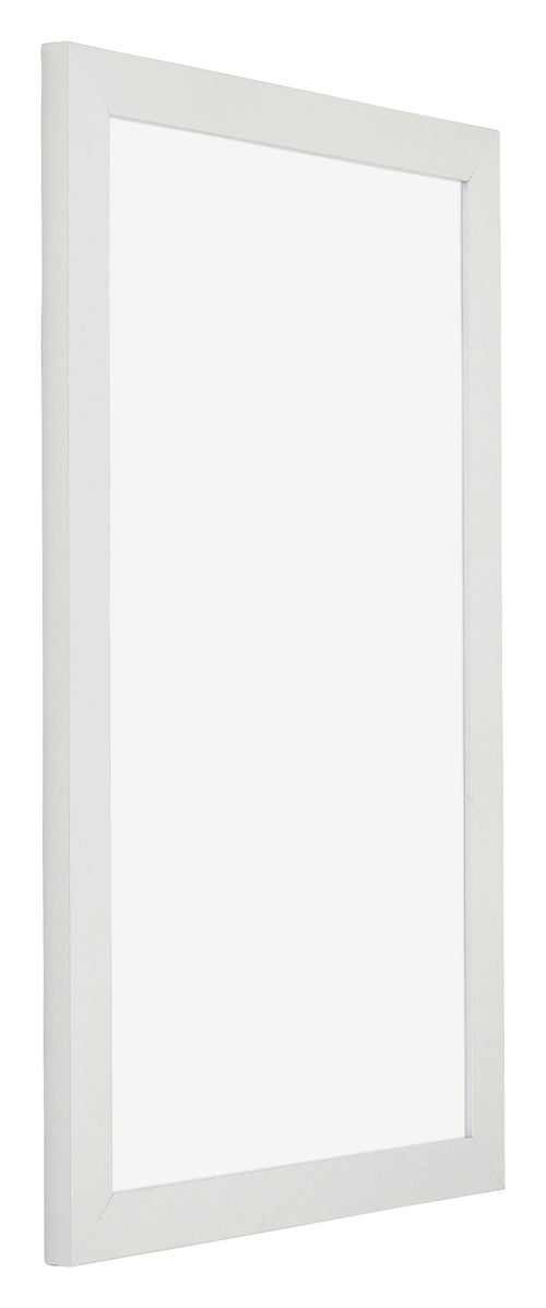 Mura MDF Photo Frame 30x50cm White Matte Front Oblique | Yourdecoration.co.uk