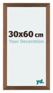 Mura MDF Photo Frame 30x60cm Copper Design Front Size | Yourdecoration.co.uk