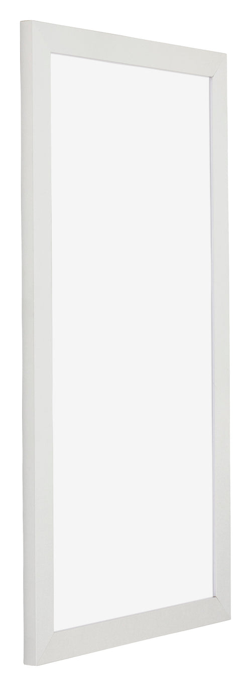 Mura MDF Photo Frame 30x60cm White Matte Front Oblique | Yourdecoration.co.uk