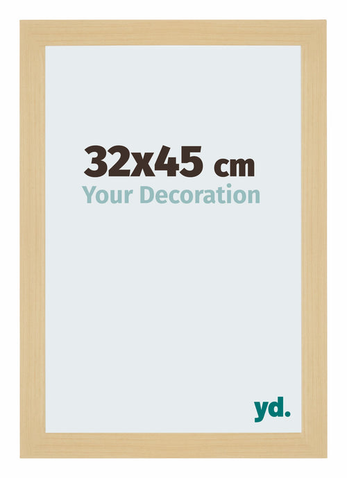 Mura MDF Photo Frame 32x45cm Oak Dark Front Size | Yourdecoration.co.uk