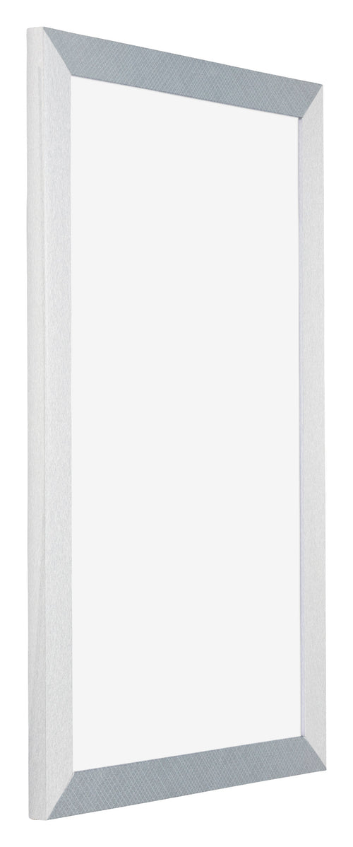 Mura MDF Photo Frame 33x48cm Aluminium Brossé Front Oblique | Yourdecoration.co.uk