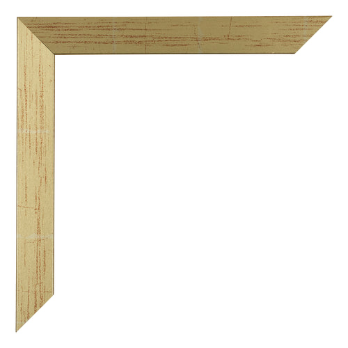 Mura MDF Photo Frame 33x48cm Or Brillant Detail Corner | Yourdecoration.co.uk