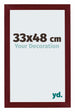 Mura MDF Photo Frame 33x48cm Vin Rouge Patiné Front Size | Yourdecoration.co.uk