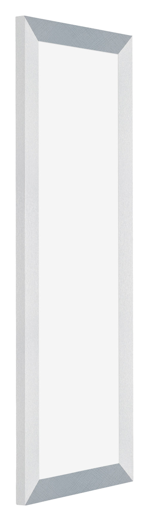 Mura MDF Photo Frame 33x98cm Aluminium Brossé Front Oblique | Yourdecoration.co.uk