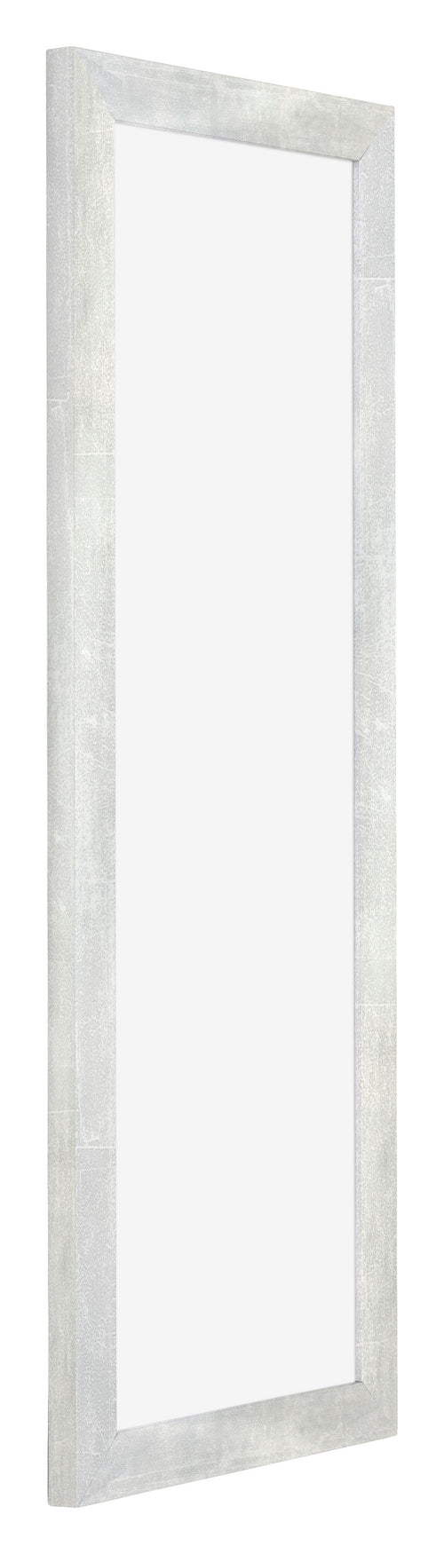 Mura MDF Photo Frame 33x98cm Argent Brillant Vintage Front Oblique | Yourdecoration.co.uk