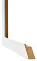 Mura MDF Photo Frame 33x98cm Blanc Brillant Detail Intersection | Yourdecoration.co.uk