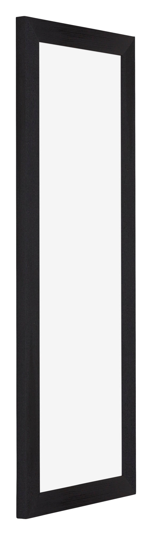 Mura MDF Photo Frame 33x98cm Noir Grain De Bois Front Oblique | Yourdecoration.co.uk