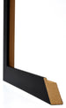 Mura MDF Photo Frame 33x98cm Noir Mat Detail Intersection | Yourdecoration.co.uk