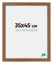 Mura MDF Photo Frame 35x45cm Oak Rustic Front Size | Yourdecoration.co.uk