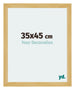 Mura MDF Photo Frame 35x45cm Pine Design Front Size | Yourdecoration.co.uk