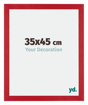 Mura MDF Photo Frame 35x45cm Red Front Size | Yourdecoration.co.uk