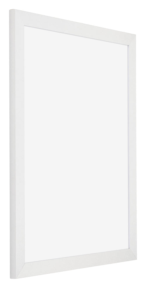 Mura MDF Photo Frame 35x45cm White High Gloss Front Oblique | Yourdecoration.co.uk