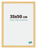 Mura MDF Photo Frame 35x50cm Beech Design Front Size | Yourdecoration.co.uk