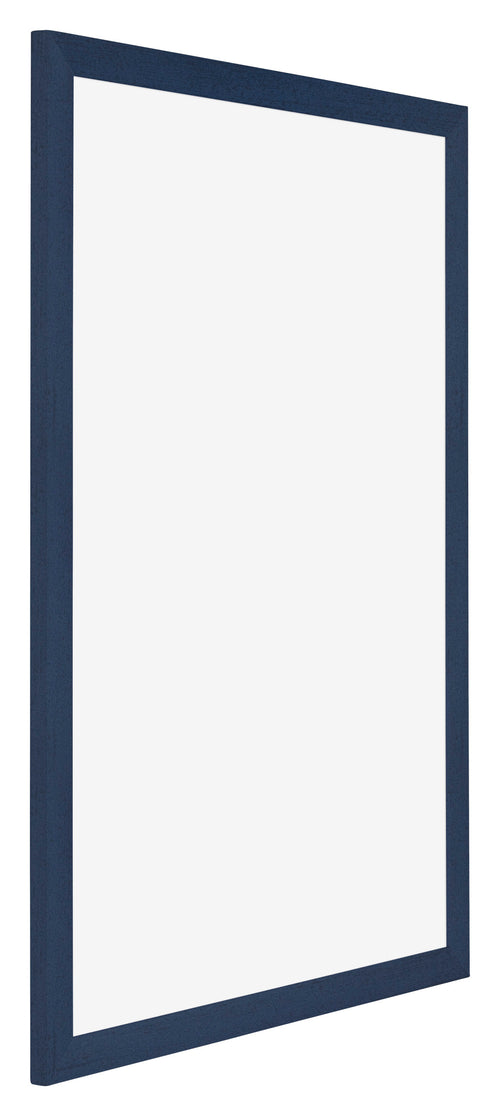 Mura MDF Photo Frame 35x50cm Dark Blue Swept Front Oblique | Yourdecoration.co.uk