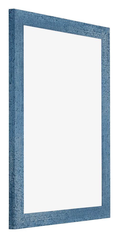 Mura MDF Photo Frame 36x48cm Clear Blue Swept Front Oblique | Yourdecoration.co.uk