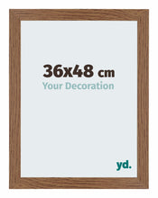 Mura MDF Photo Frame 36x48cm Oak Rustic Front Size | Yourdecoration.co.uk