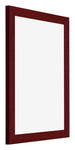 Mura MDF Photo Frame 36x48cm Wine Red Swept Front Oblique | Yourdecoration.co.uk