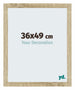 Mura MDF Photo Frame 36x49cm Sonoma Oak Front Size | Yourdecoration.co.uk