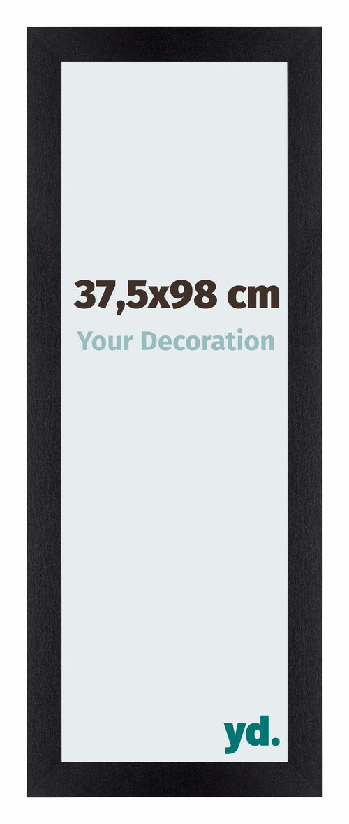 Mura MDF Photo Frame 37 5x98cm Black Matte Front Size | Yourdecoration.co.uk