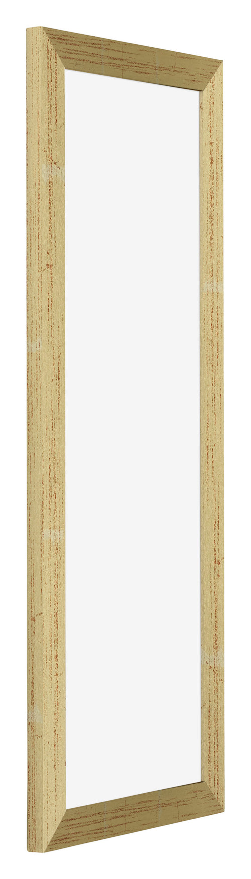 Mura MDF Photo Frame 37 5x98cm Gold Shiny Front Oblique | Yourdecoration.co.uk