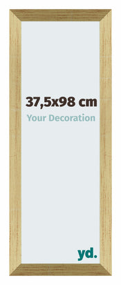 Mura MDF Photo Frame 37 5x98cm Gold Shiny Front Size | Yourdecoration.co.uk