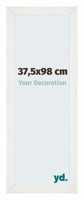 Mura MDF Photo Frame 37 5x98cm White Swept Front Size | Yourdecoration.co.uk