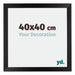 Mura MDF Photo Frame 40x40cm Back Matte Front Size | Yourdecoration.co.uk