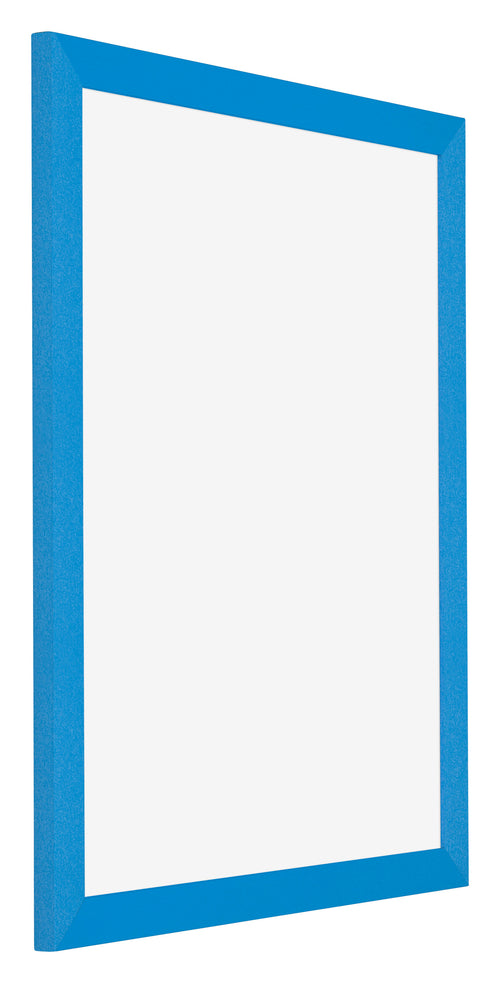 Mura MDF Photo Frame 40x45cm Bright Blue Front Oblique | Yourdecoration.co.uk