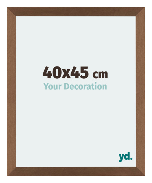 Mura MDF Photo Frame 40x45cm Copper Design Front Size | Yourdecoration.co.uk