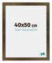 Mura MDF Photo Frame 40x50cm Bronze Design Front Size | Yourdecoration.co.uk