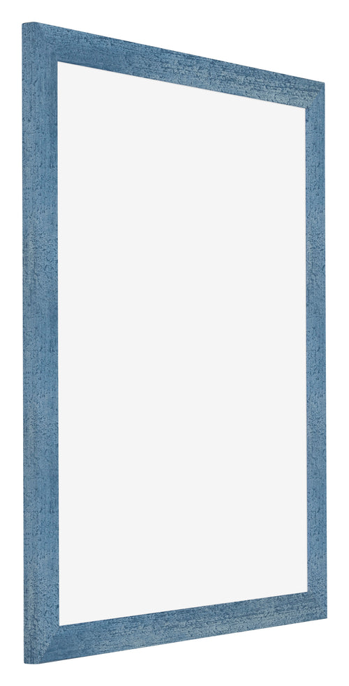 Mura MDF Photo Frame 40x55cm Bright Blue Swept Front Oblique | Yourdecoration.co.uk