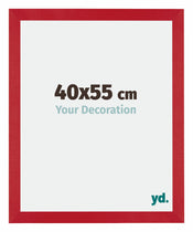 Mura MDF Photo Frame 40x55cm Red Front Size | Yourdecoration.co.uk