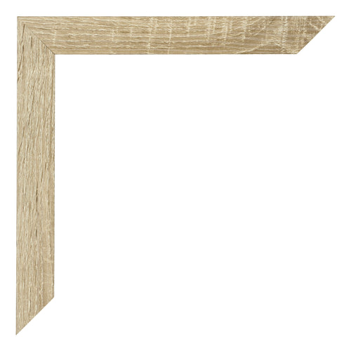 Mura MDF Photo Frame 40x55cm Sonoma Oak Detail Corner | Yourdecoration.co.uk