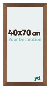 Mura MDF Photo Frame 40x70cm Copper Design Front Size | Yourdecoration.co.uk