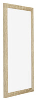 Mura MDF Photo Frame 40x70cm Sonoma Oak Front Oblique | Yourdecoration.co.uk