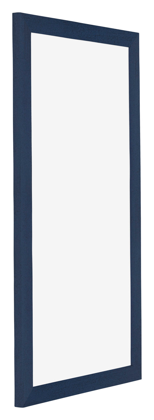 Mura MDF Photo Frame 40x80cm Dark Blue Swept Front Oblique | Yourdecoration.co.uk