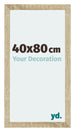 Mura MDF Photo Frame 40x80cm Sonoma Oak Front Size | Yourdecoration.co.uk