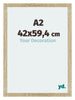 Mura MDF Photo Frame 42x59 4cm A2 Sonoma Oak Front Size | Yourdecoration.co.uk