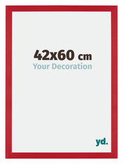 Mura MDF Photo Frame 42x60cm Red Front Size | Yourdecoration.co.uk