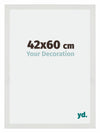 Mura MDF Photo Frame 42x60cm White Matte Front Size | Yourdecoration.co.uk