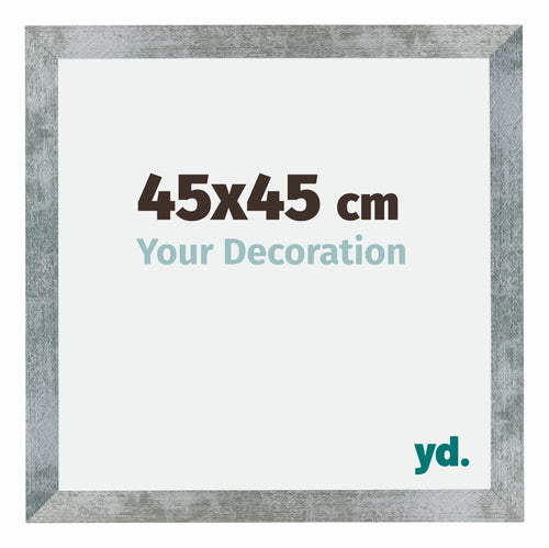 Mura MDF Photo Frame 45x45cm Iron Swept Front Size | Yourdecoration.co.uk