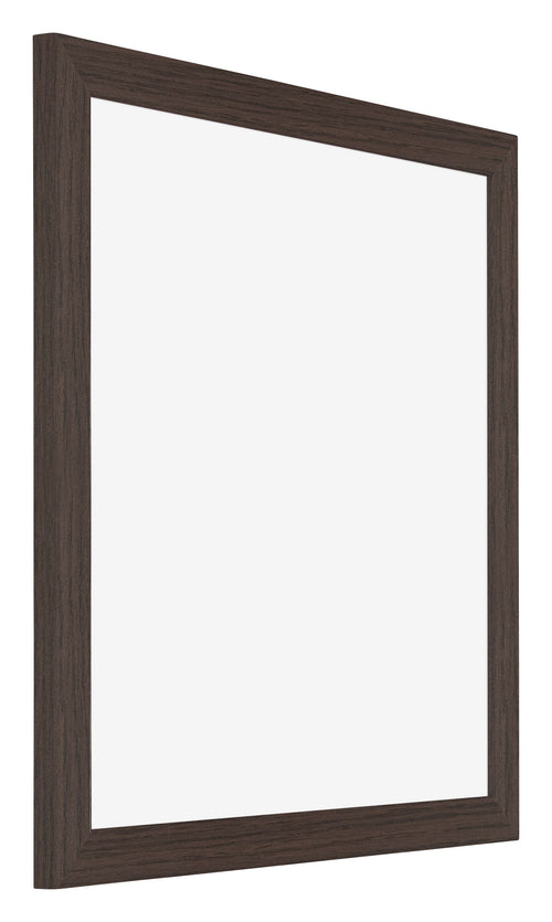 Mura MDF Photo Frame 45x45cm Oak Dark Front Oblique | Yourdecoration.co.uk