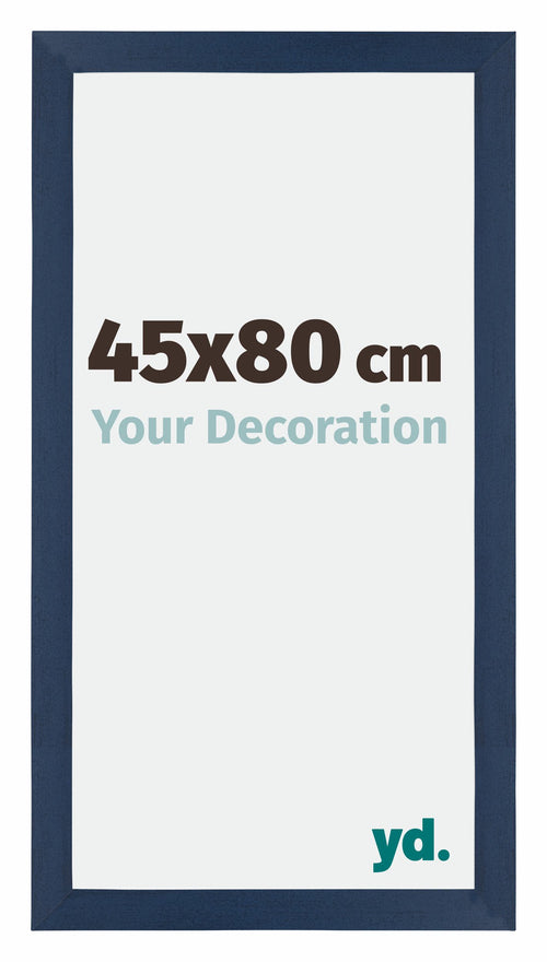 Mura MDF Photo Frame 45x80cm Dark Blue Swept Front Size | Yourdecoration.co.uk