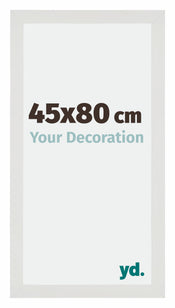 Mura MDF Photo Frame 45x80cm White Matte Front Size | Yourdecoration.co.uk