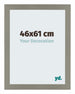 Mura MDF Photo Frame 46x61cm Anthracite Front Size | Yourdecoration.co.uk