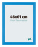 Mura MDF Photo Frame 46x61cm Bleu Brillant Front Size | Yourdecoration.co.uk