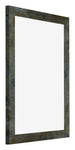 Mura MDF Photo Frame 46x61cm Bleu Or Mélangé Front Oblique | Yourdecoration.co.uk