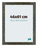 Mura MDF Photo Frame 46x61cm Bleu Or Mélangé Front Size | Yourdecoration.co.uk