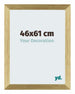 Mura MDF Photo Frame 46x61cm Or Brillant Front Size | Yourdecoration.co.uk